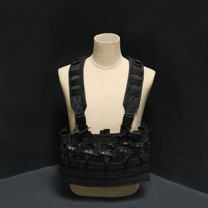 Chaleco Táctico Molle de Reconocimiento, Ajustable, para Caza, con Bolsa para Cargadores, Arnés X para Hombre - Product Image 1