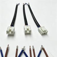Kabel Listrik Grosir untuk Peralatan Rumah Tangga H03VVH2-F 2 Inti RoHS 0.75mm2 300V 2 Pin Konektor Betina untuk Pengisi Daya