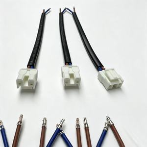 Câble d'alimentation en gros pour appareils électroménagers H03VVH2-F 2 conducteurs RoHS 0,75 mm² 300 V avec connecteur femelle 2 broches pour chargeur - Product Image 1