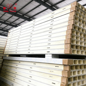 Panneaux muraux en métal isolés PIR, panneau de <span class=keywords><strong>toiture</strong></span> en PU, panneau sandwich en polyuréthane, panneaux pour chambre froide - Product Image 1