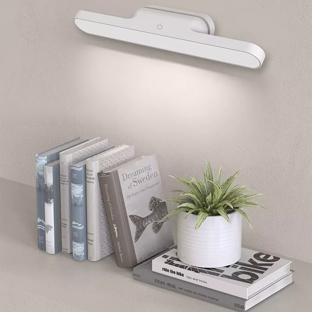 Magnetic Adsorption Hanging Touch Study ReadingLamp Stepless Dimming Wireless Motion Sensor Closet Light