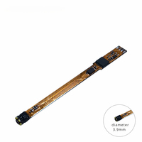 Módulo de cámara de selección de oreja Visual con interfaz USB de píxeles de 2M, placa de cámara de endoscopio HD con fuente de luz de tubería de acero, 2M de píxeles