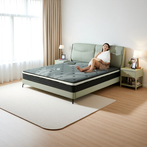 Modernes Queensize-Bett mit Hybrid-Matratze aus Beifuß gewebe für das Krankenhaus im Schlafzimmer zu Hause Verwenden Sie einen Fünf-Sterne-<span class=keywords><strong>Cooling</strong></span> Ridge in Hotel qualität - Product Image 3