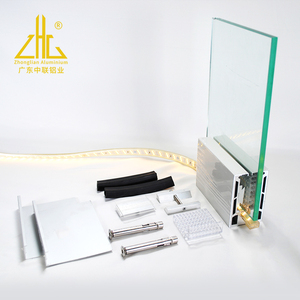 Profil <span class=keywords><strong>en</strong></span> <span class=keywords><strong>Aluminium</strong></span> de main courante de LED pour Balustrades <span class=keywords><strong>en</strong></span> verre sans cadre d'extérieur <span class=keywords><strong>en</strong></span> <span class=keywords><strong>Aluminium</strong></span> anodisé - Product Image 5