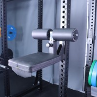 Asiento para Polea de Montaje en Rack - Ideal para Entrenar Músculos Superiores del Cuerpo: Espalda, Hombros y Brazos