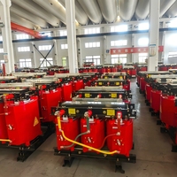 Transformateur de puissance sec à résine coulée SCB14 10kV 400V triphasé 50Hz 60Hz à faible perte entièrement scellé à noyau époxy, efficacité de classe 2