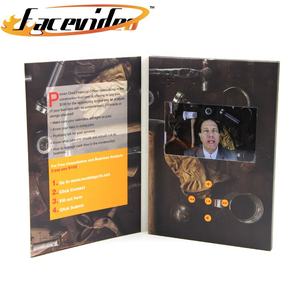 Bien conçu, <span class=keywords><strong>prix</strong></span> de gros, marketing, promotion, entreprise, personnalisé 7 pouces lcd, affiche vidéo, livre de brochures - Product Image 4