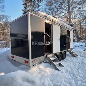 2025 DetachaHome Ready Made Restaurant AssemHouses Vente en gros Luxe Toilettes Remorque Maisons Cas Conteneur - Product Image 2
