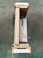 Fabricant chinois personnalisé 60 minutes portes en bois résistantes au feu portes intérieures dalles pour maisons pour hôtel pour appartement