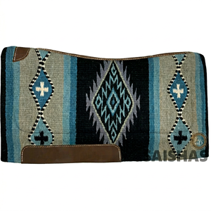 Tapis de selle western synthétique personnalisable de haute qualité, confortable, durable et protecteur pour l'équitation sur sentier et ranch - Product Image 1