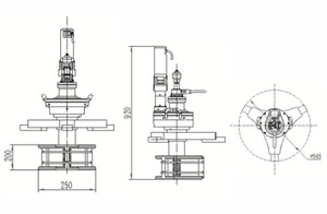 Máquina Biseladora de Tubos Automática E-Work ISE-426-1 con Montaje ID, Motor Industrial para Biselado en Frío de Tubos de Acero Inoxidable - Product Image 2