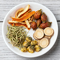 Sachets de thé détoxifiant aux herbes naturelles, tisane chinoise bien-être aux fleurs, chicorée, gardénia, chrysanthème, chèvrefeuille, réglisse