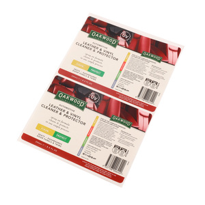 Sản phẩm chăm sóc xe nhãn in ấn lá vàng nổi dính không thấm nước PVC niêm phong dán bao bì - Product Image 5