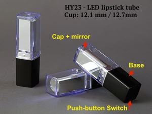 Brillo de labios con luz LED y espejo al por mayor - Product Image 4