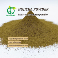 Poudre de thé vert torréfié Hojicha à l'arôme naturel pour les boissons Café Latte