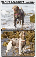 Combinaison rafraîchissante légère, résistante aux taches, respirante, à refroidissement par évaporation, à 4 pattes, avec fermeture éclair intégrale, pour chien, anti-UV, séchage rapide, pour l'été