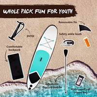 Planche de surf gonflable Double couche à pédale, paddle automatique, possibilité de dropshipping