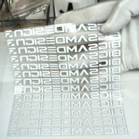 Holograma Reflectante Plateado Personalizado, Transferencia de Calor Reflectante 3D para Ropa Deportiva de Exterior - Certificado ANSI/ISEA 107