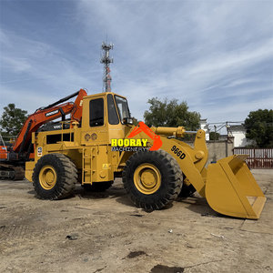 Used CAT 966D Wheel Loader 6 Ton 283KW <b>Engine</b> 2020 <b>Model</b> Gearbox Motor Pump Made in Japan for Sale - Product Image 3