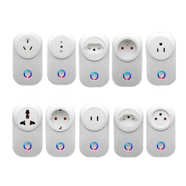 WiFi Smart Plug with Power Monitor & Countdown IP44 Tamper Resistant Electrical Outlet Google Home Alexa Supported USA Standard