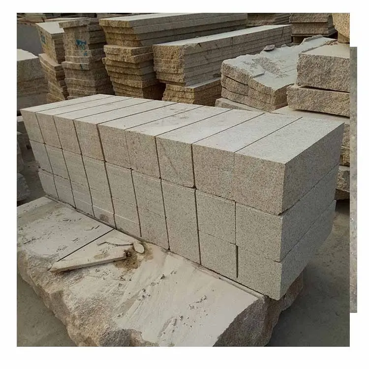 Floor wall slab tiles Chinese granite G682 rustic yellow granite