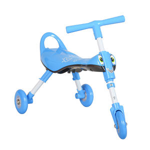 Venta al por mayor de fábrica, triciclo de juguete para niños, andador para bebés, triciclo plegable para bebés, paseo en coche, <span class=keywords><strong>Mantis</strong></span> religiosa, Scooter - Product Image 3