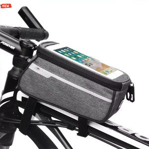 Sac de cadre de vélo en polyester imperméable, étui de <span class=keywords><strong>transport</strong></span> rigide en EVA pour vélo de route et VTT, sacs de roue de vélo - Product Image 1