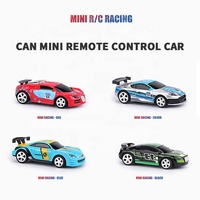 SamToyCn 1:58 Voiture télécommandée RC 2.4G à double mode, puissante, contrôlée par application, modèle de simulation, mini-voiture jouet