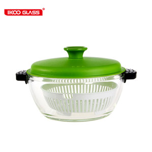 Écologique grand gâteau vapeur cocotte en verre ustensiles de cuisine pot chaud - Product Image 6