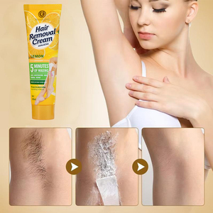 5 minutes d'efficacité crème dépilatoire naturelle indolore naturelle à base de plantes <span class=keywords><strong>bio</strong></span> crème dépilatoire de marque privée crème dépilatoire - Product Image 3