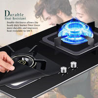 Couvre-brûleurs de cuisinière en fibre de verre Golden Seller, antiadhésifs, résistants à la chaleur, ignifuges, protections pour cuisinière à gaz, tailles personnalisables