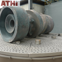 Máquina de Granallado Rotativa ATHI Serie Q35 con Granalla de Acero para Superficies de Engranajes, Resortes, Bridas, Fundición y Forja, CE ISO, Fácil de Operar
