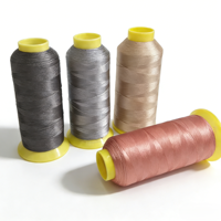 Çöl Renkleri Yüksek Dayanımlı Merserize %100 Polyester Filament Nakış İpliği 108D/2 Dikiş ve Tığ İşi İçin