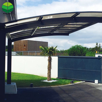Meilleure vente d'usine en gros de garages auvents Carports et garages modernes en métal, auvents et abris de parking personnalisés en Chine