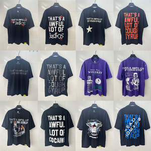 <span class=keywords><strong>Camisetas</strong></span> de Lujo <span class=keywords><strong>para</strong></span> Hombre 2026, Diseño Gráfico Personalizado, Manga Corta Casual, Estilo Urbano, Venta al por Mayor, Tejido 100% Algodón, Anti-Pilling, Holgadas - Product Image 1