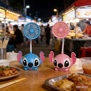 Nouveau Ventilateur Portable Rechargeable en Plastique ABS de Haute Qualité, Vente Chaude, Vente en Gros Directe Usine, Personnalisable, Motif Dessin Animé, 250 mAh, 1 Vitesse - Product Image 6
