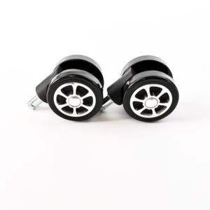 Universelle Möbelbeschläge 360 °   Schwenkbare PU-Rollen für Alle Standard-Bürostühle mit Netzrücken - Product Image 2