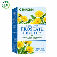 Thé aux herbes pour la santé de la prostate, marque privée, favorise la fonction prostatique et sexuelle, complément naturel pour la prostate