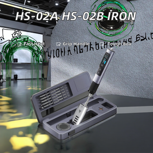 <span class=keywords><strong>Soldador</strong></span> Eléctrico Portátil FNIRSI HS-02A HS-02B de 100W con Baterí<span class=keywords><strong>a</strong></span> de Alta Durabilidad, Incluye Caja de Almacenamiento y Organizador para Soldadura - Product Image 3