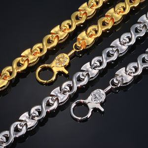 NUOYA <strong>Colorful</strong> Big Diamond Eye Pants <strong>Chain</strong> Women's Iced Out Cuban <strong>Link</strong> Hip Hop Jewelry Infinite Design Gift - Product Image 4