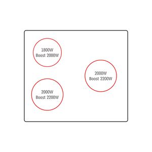DFY-5802S da cucina a induzione integrata, struttura in metallo con protezione in vetro, blocco per bambini, timer, pausa, OEM ODM - Product Image 6