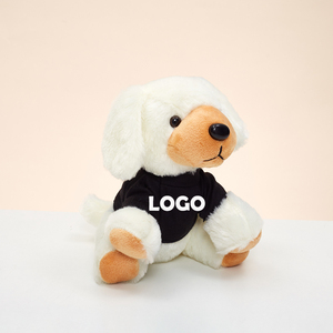 Peluche de <span class=keywords><strong>chien</strong></span> de 15 cm de haute qualité avec logo personnalisé, cadeau promotionnel <span class=keywords><strong>pas</strong></span> <span class=keywords><strong>cher</strong></span> pour la fin de l'année scolaire, cadeau souvenir, jouet en peluche - Product Image 5