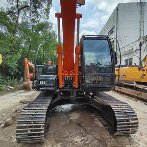 Excavadora de cadenas de segunda mano ZX120 de 12 toneladas, bajo precio, marca Hitachi, excavadora japonesa original en buen estado. - Product Image 4