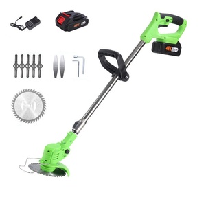 Tondeuse à gazon électrique sans fil rechargeable à batterie lithium 24V, coupe-herbe, outils de jardin, débroussailleuse manuelle - Product Image 2
