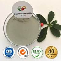 Carbure de silicium vert à 99 %, micro-poudre fine, FEPA F320 F360 F400 F500, SiC vert pour le polissage et le rodage de verre et de céramique de précision