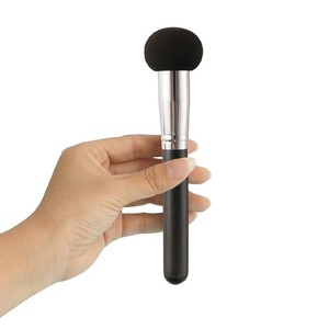Pennello Fondotinta a Testa di Fungo, Spugnetta Trucco a Forma di Uovo, Ricambio per Cuscinetto d'Aria, Puff in Cotone Lavabile per Polvere Secca e Umida, Modello Cotton Candy - Product Image 2