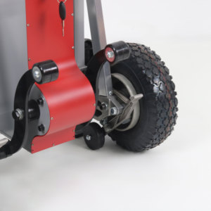 Chariot de manutention <span class=keywords><strong>électrique</strong></span> pliable en aluminium EmssRobot Hopper, capacité de charge 180 kg, chariot de <span class=keywords><strong>supermarché</strong></span> monte-escaliers, OEM CE - Product Image 6