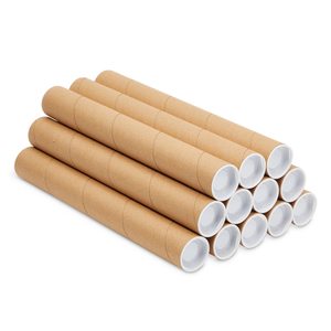 Cilindro de Papel Largo de Alta Calidad al por Mayor, 52 x 2 x 410 mm, Impresión Personalizada, Caja de Embalaje Ecológica para Incienso - Product Image 1
