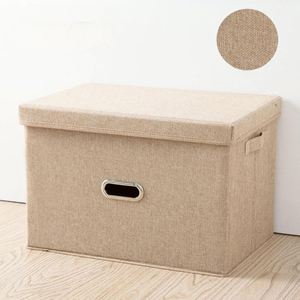 Stackable Clothes Storage <b>Bins</b> Toys Organizer Collapsible Non-Woven Fabric Organizer Storage Cube - Product Image 1