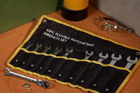 10 pièces clé à cliquet ensemble voiture maison outils à main vélo réparation outil ensemble péages ensemble outils clé